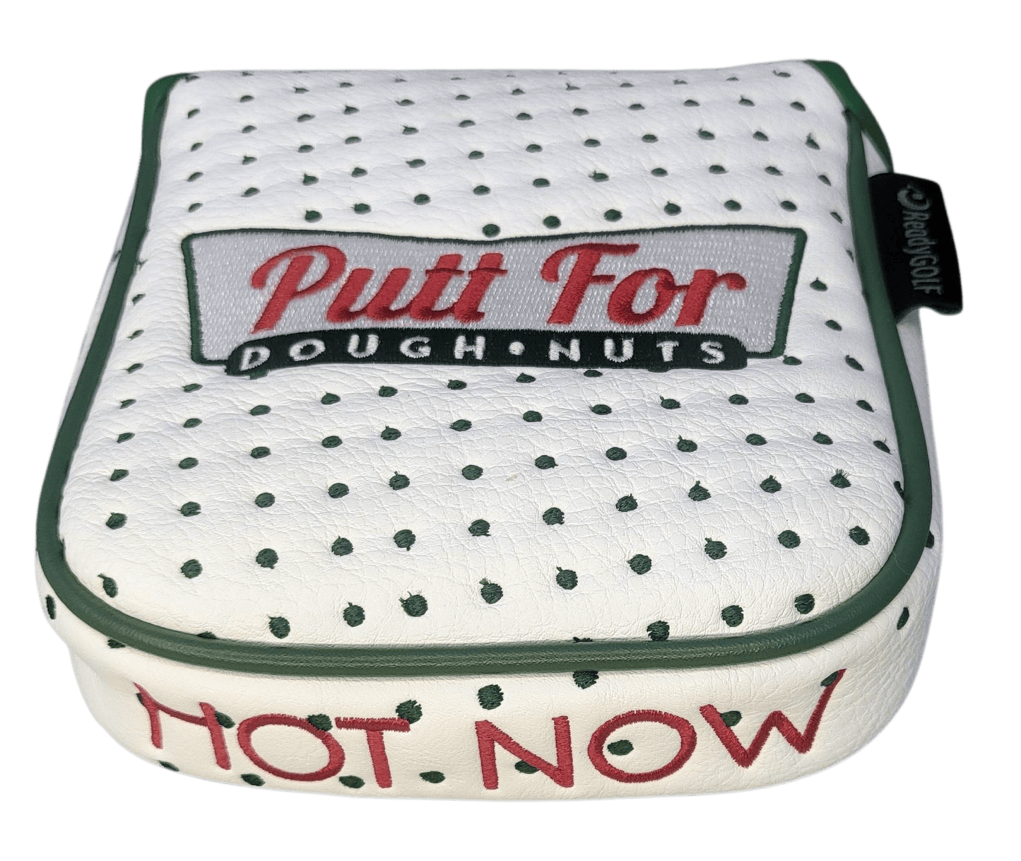 L.A.B. DF2.1 Embroidered Center-Shafted Putter Cover by ReadyGOLF - Donut Box (Putt for Dough-Nuts) ReadyGOLF LLC