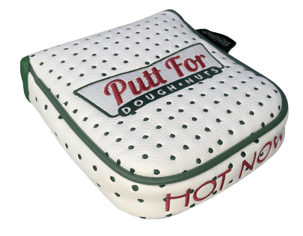 L.A.B. DF2.1 Embroidered Center-Shafted Putter Cover by ReadyGOLF - Donut Box (Putt for Dough-Nuts) ReadyGOLF LLC
