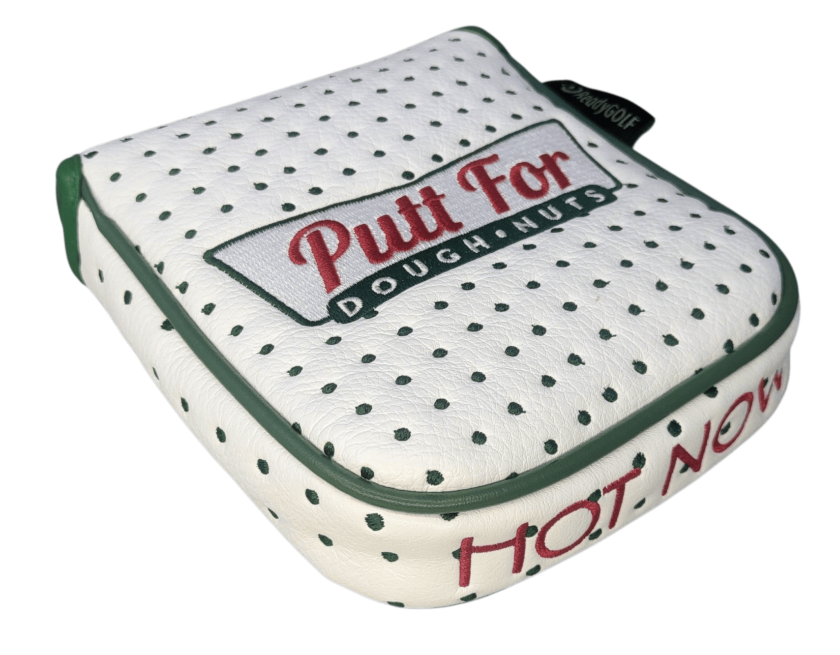 L.A.B. DF2.1 Embroidered Center-Shafted Putter Cover by ReadyGOLF - Donut Box (Putt for Dough-Nuts) ReadyGOLF LLC