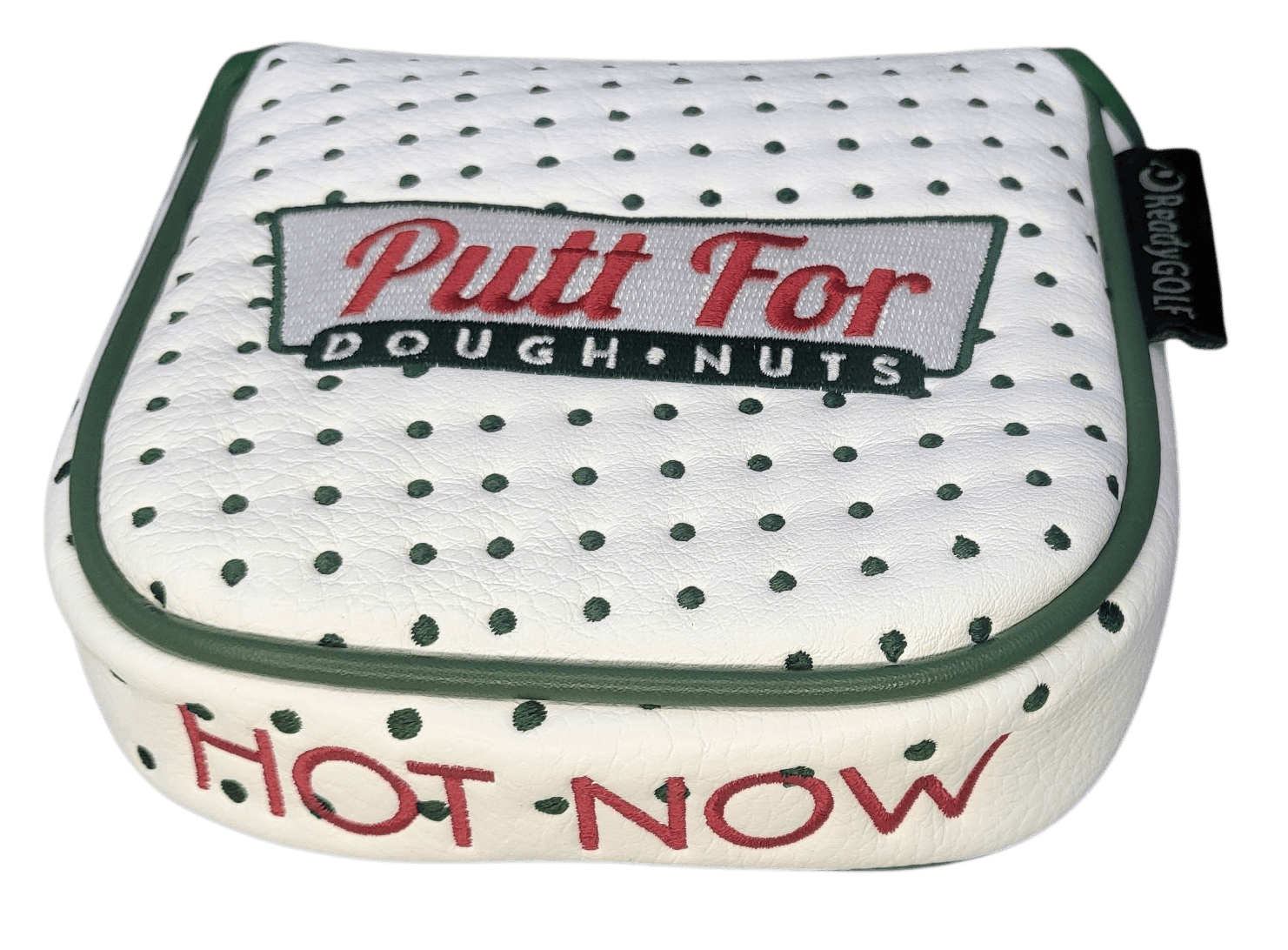 Ai-ONE Square 2 Square Max Center-Shafted Putter Cover by ReadyGOLF - Donut Box (Putt for Dough-Nuts)