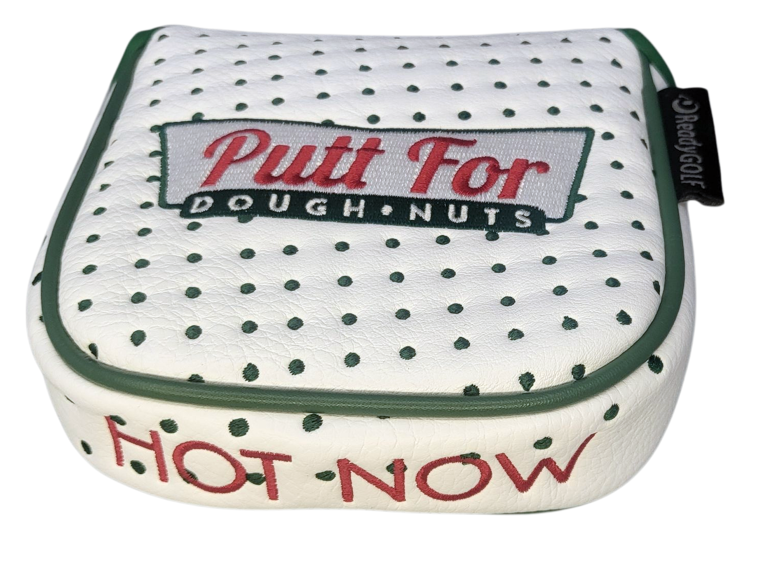 Ai-ONE Square 2 Square Max Center-Shafted Putter Cover by ReadyGOLF - Donut Box (Putt for Dough-Nuts)