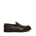 DOUCAL'S Stylish Hammered Leather Moccasin Slippers for Men Banlieue91