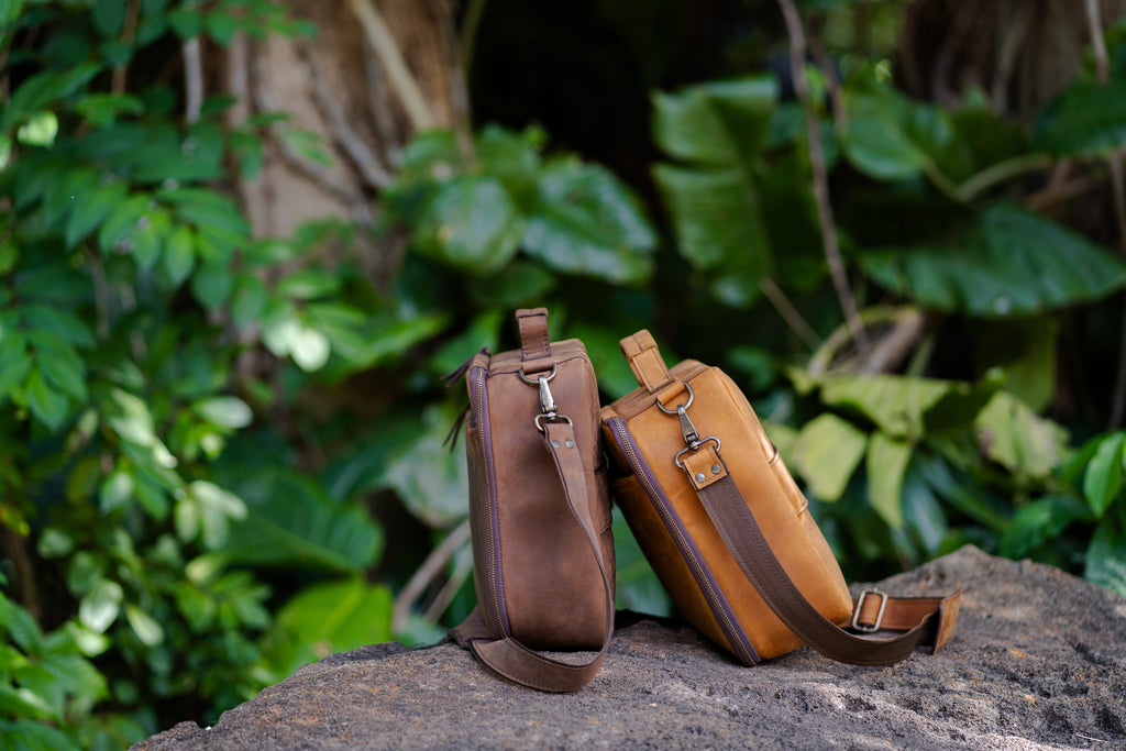 Leather CPAP Travel Bag Kodiak Leather