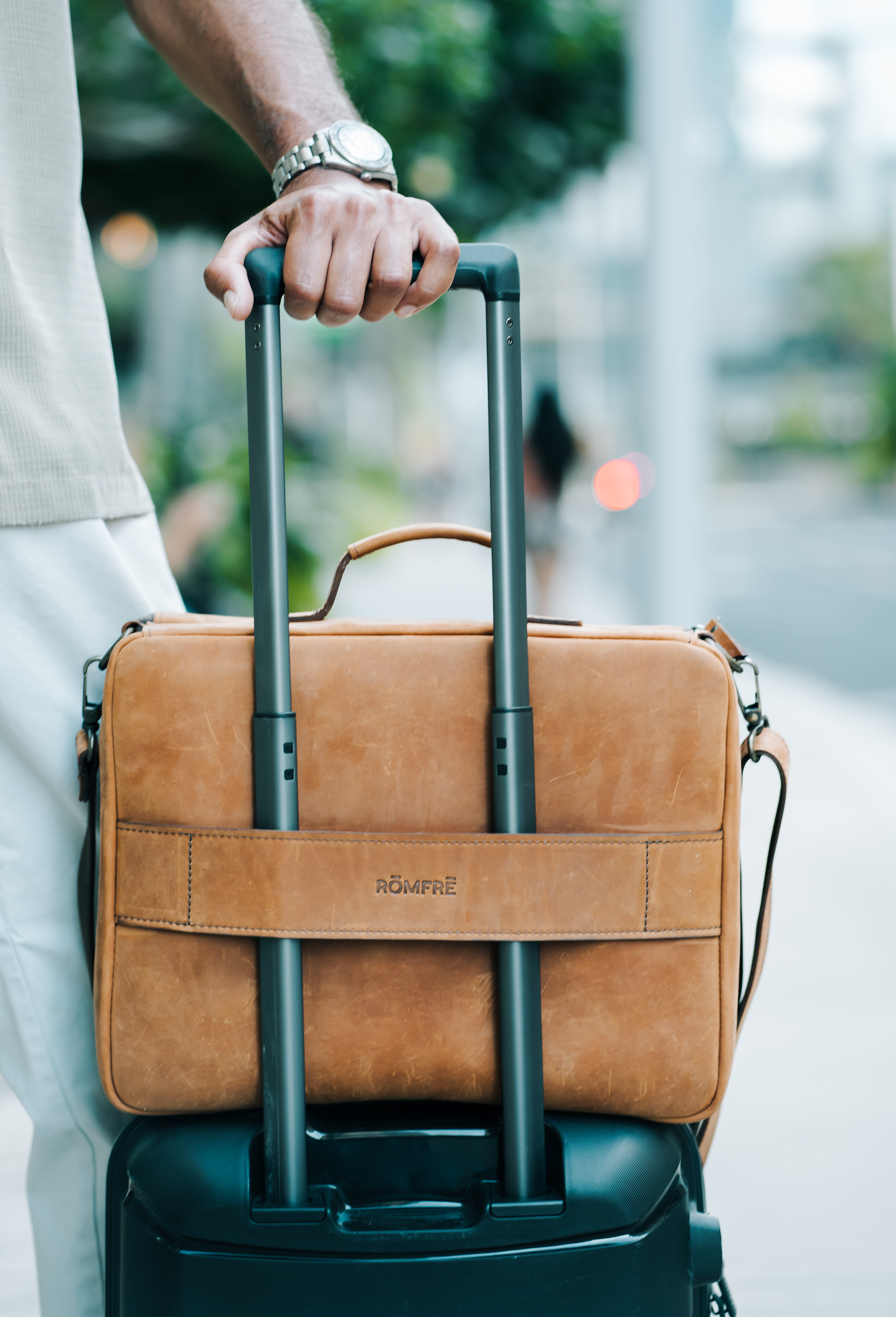 Leather CPAP Travel Bag Kodiak Leather