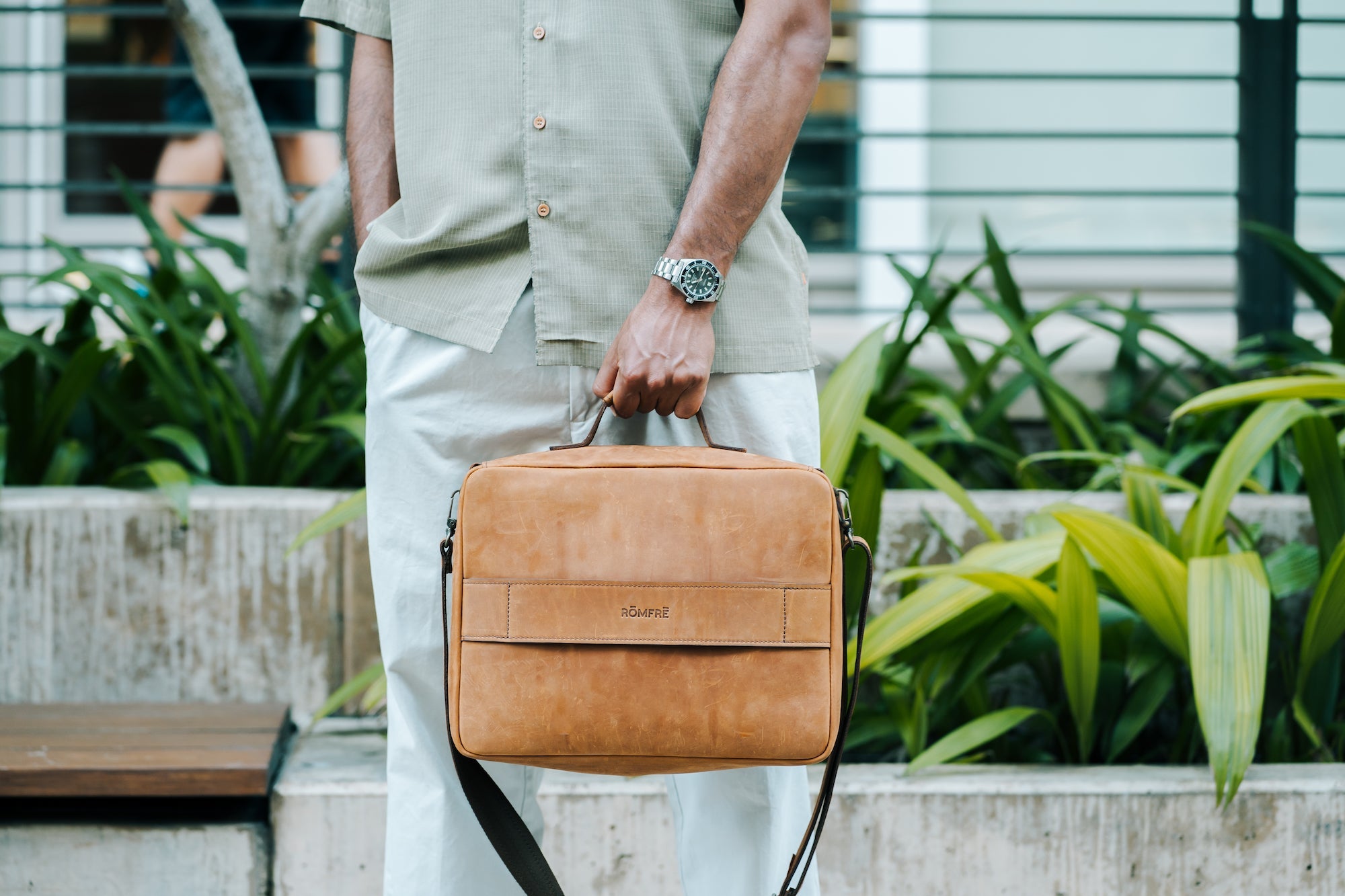 Leather CPAP Travel Bag Kodiak Leather