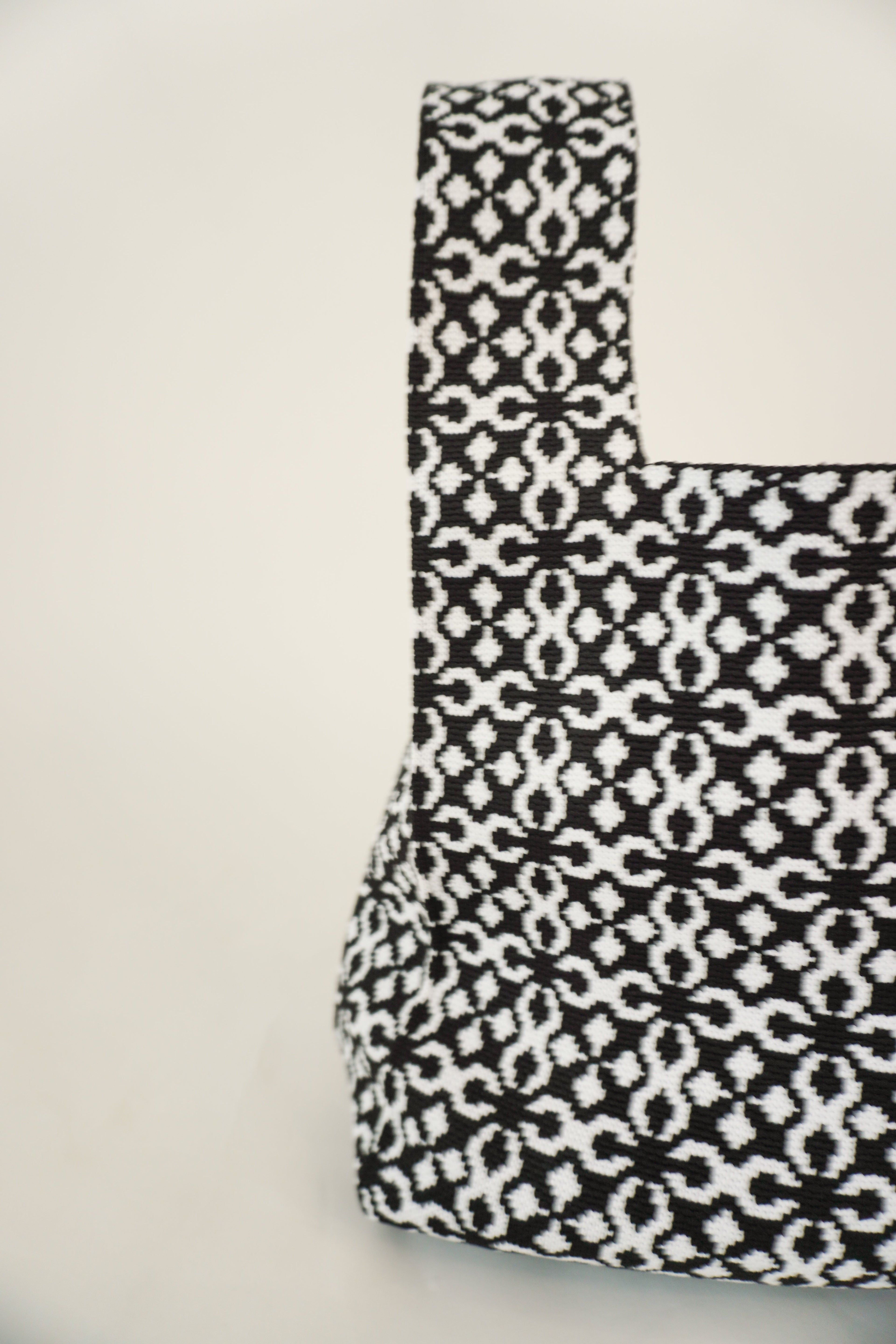 Black Solitaire Handbag