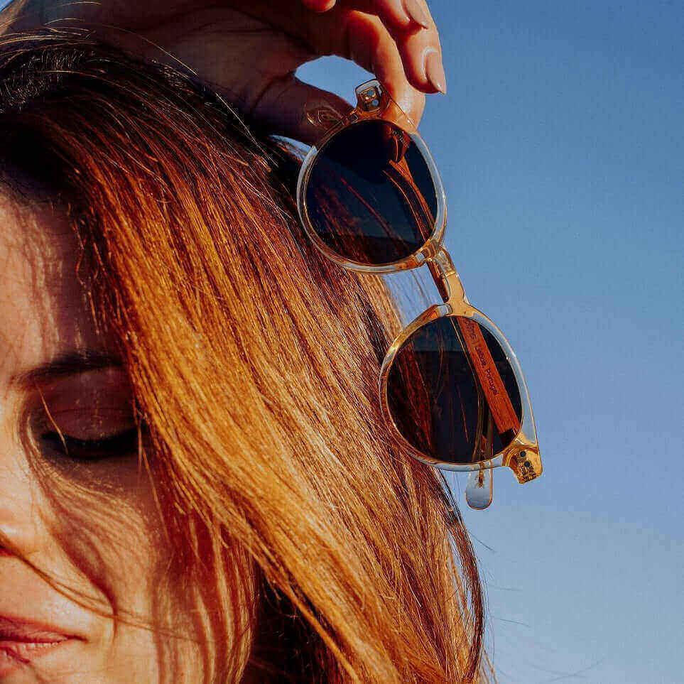 Ganges - Unisex Wood and Bio Acetate Sunglasses JOPLINS® | Premium Sustainable Sunglasses