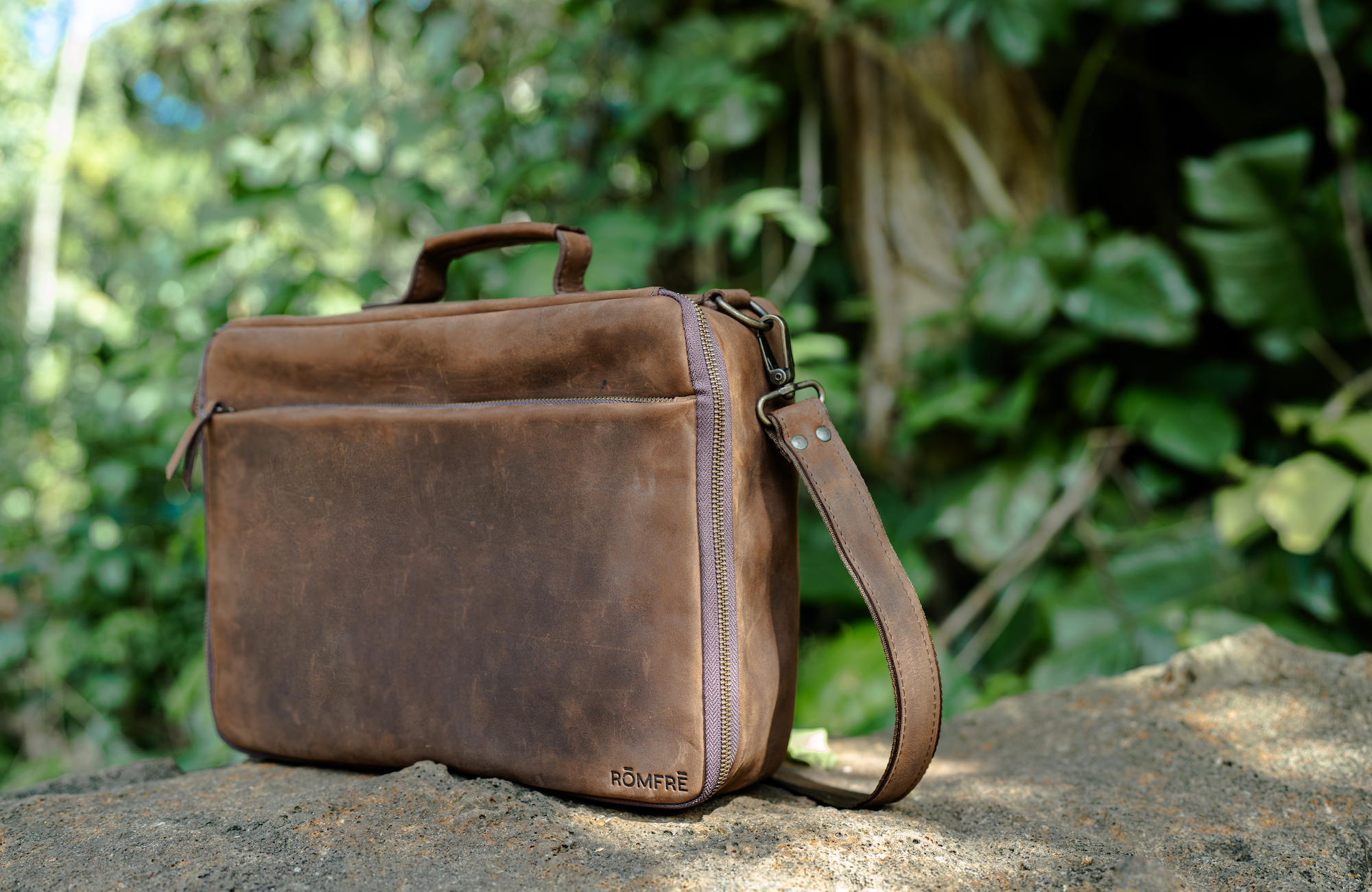 Leather CPAP Travel Bag Kodiak Leather