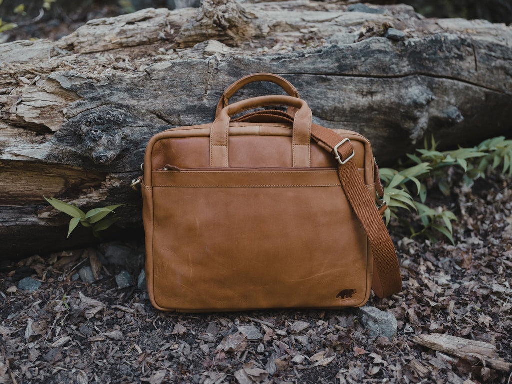 Katmai 16 inch Laptop Case Kodiak Leather