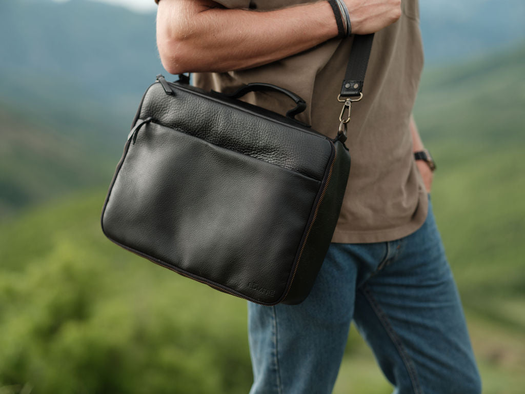 Leather CPAP Travel Bag Kodiak Leather