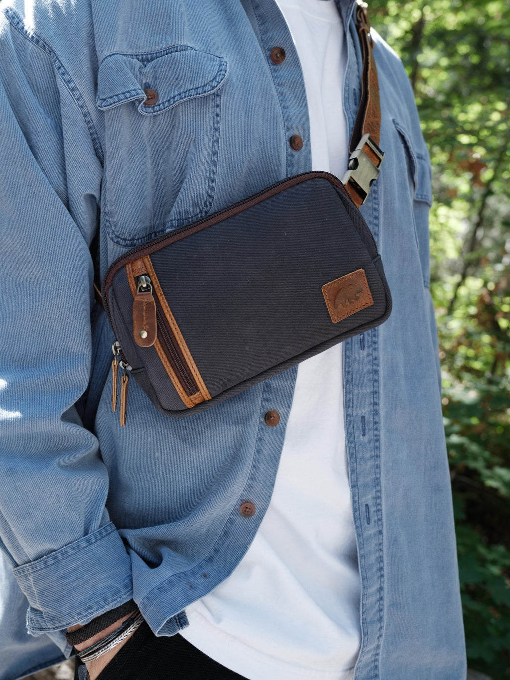 Cedar Sling Kodiak Leather