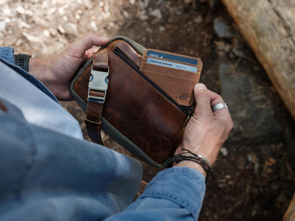 Cedar Sling Kodiak Leather