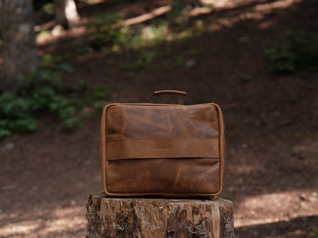 Leather CPAP Travel Bag Kodiak Leather