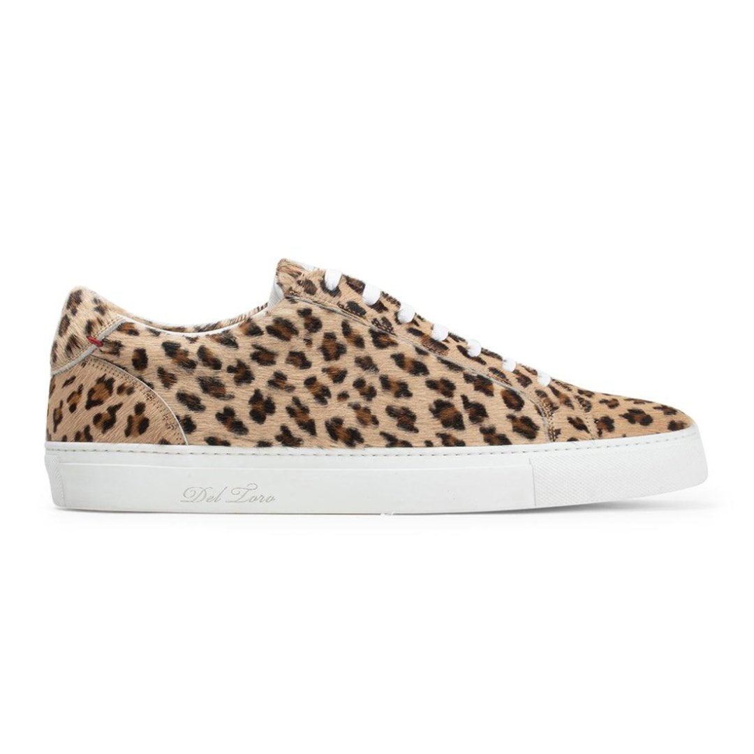 Women's Leopard Pony Hair Sardegna Sneaker II Del Toro Shoes