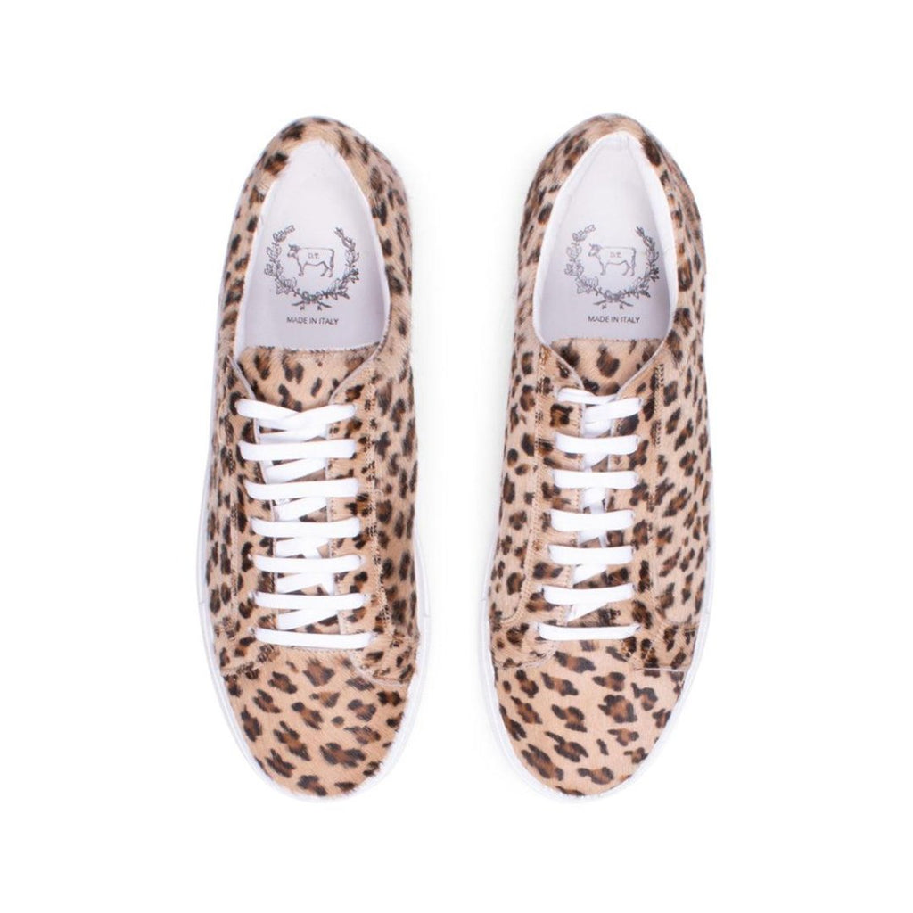 Women's Leopard Pony Hair Sardegna Sneaker II Del Toro Shoes