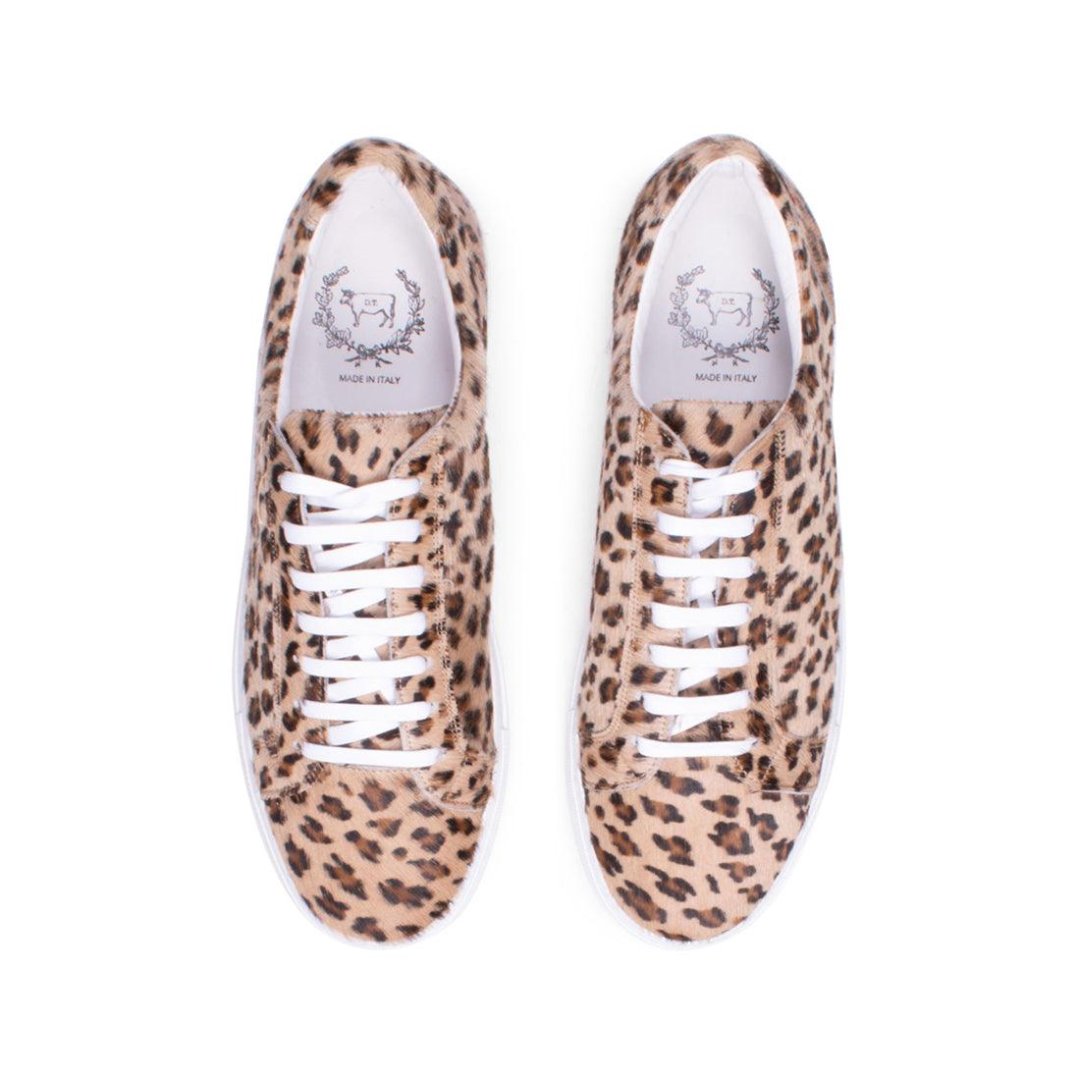Women's Leopard Pony Hair Sardegna Sneaker II Del Toro Shoes