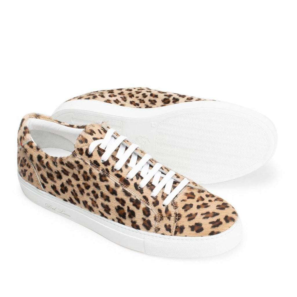 Women's Leopard Pony Hair Sardegna Sneaker II Del Toro Shoes