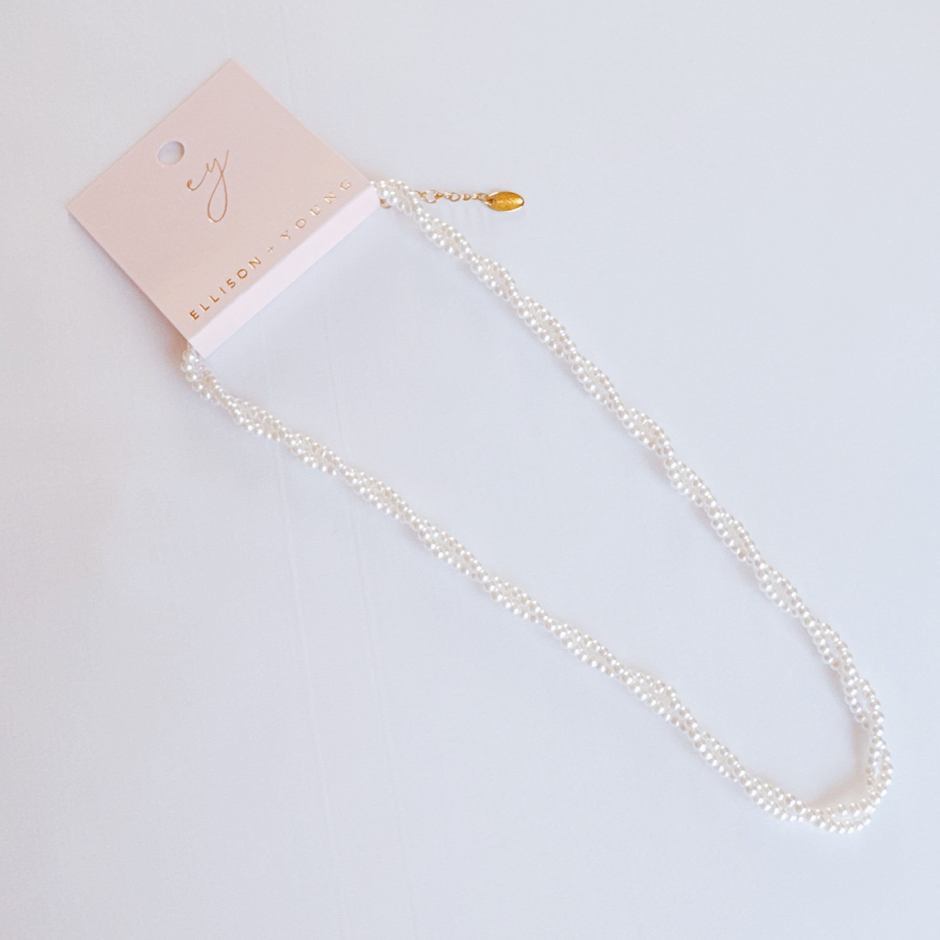 Daily Dose Of Grace Twist Pearl Necklace