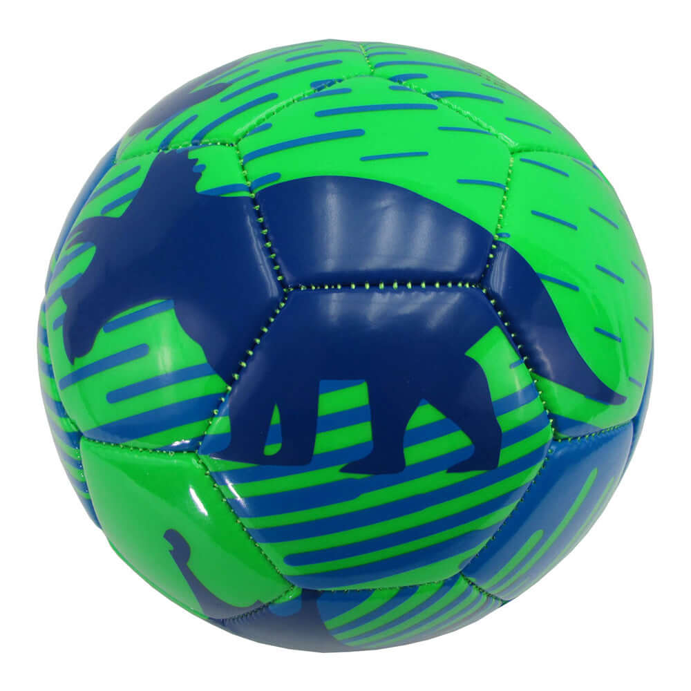 Dino Soccer Ball-Green/Blue Vizari Sports
