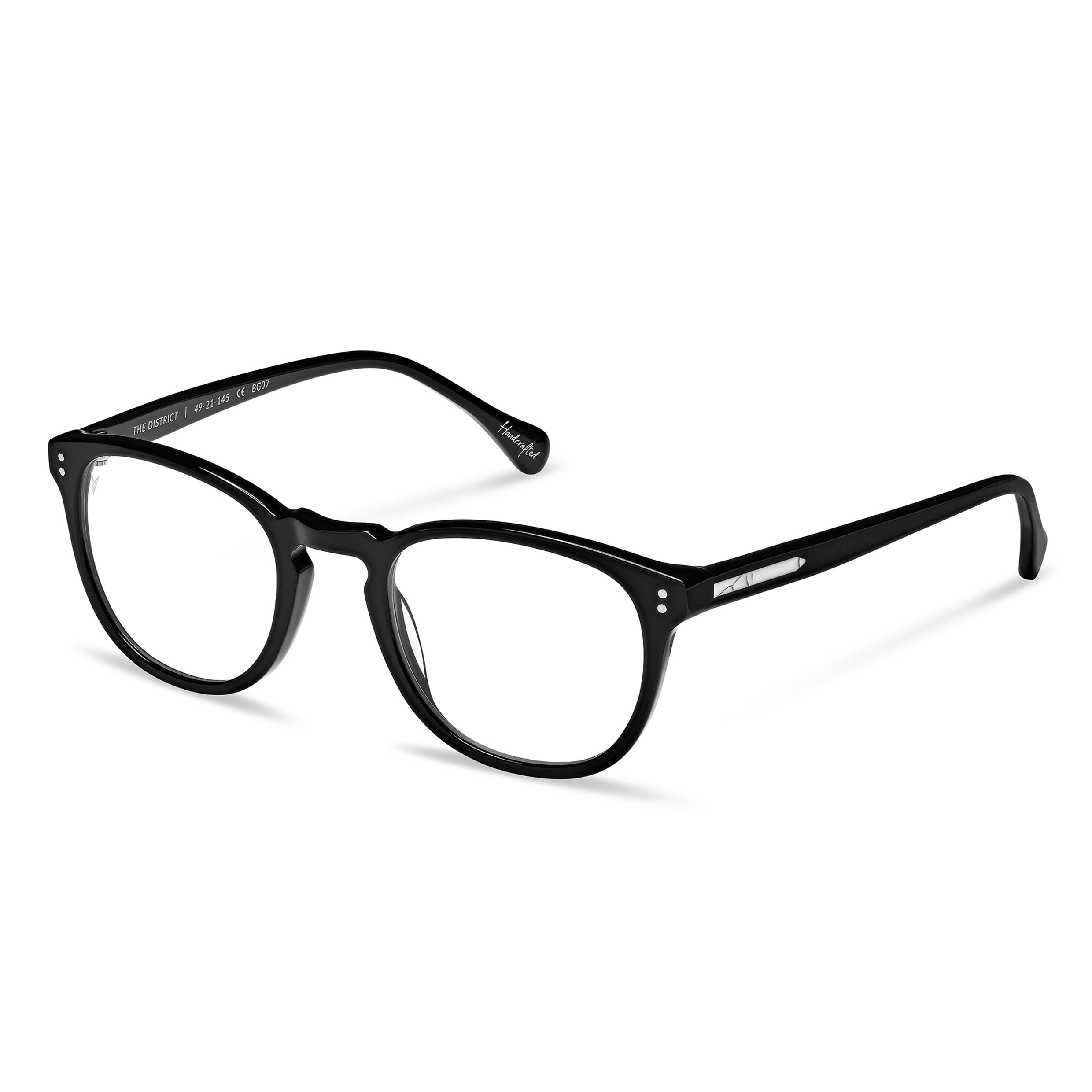 District Blue Light - Jet Black