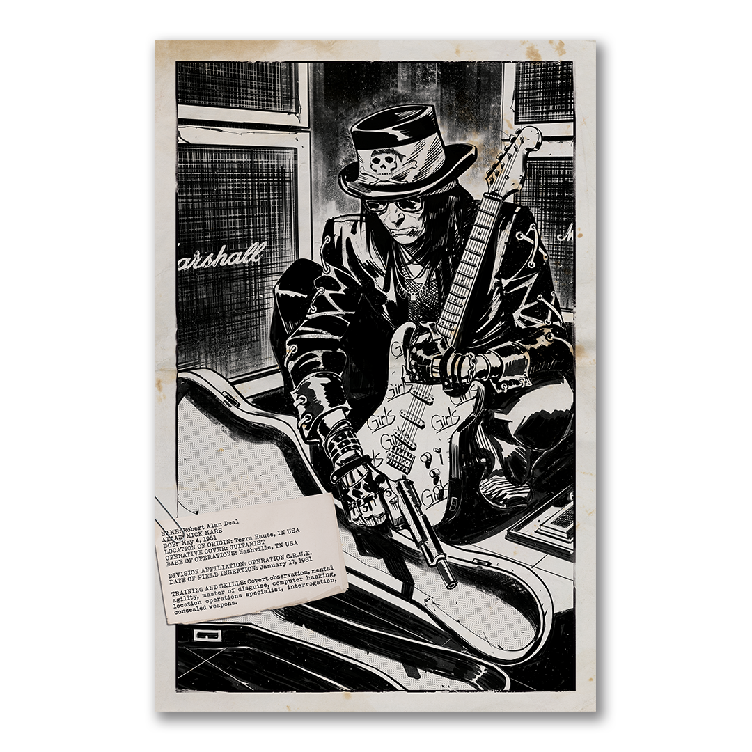 Mötley Crüe: The Dirt: Declassified - Deluxe Bundle Z2 Comics