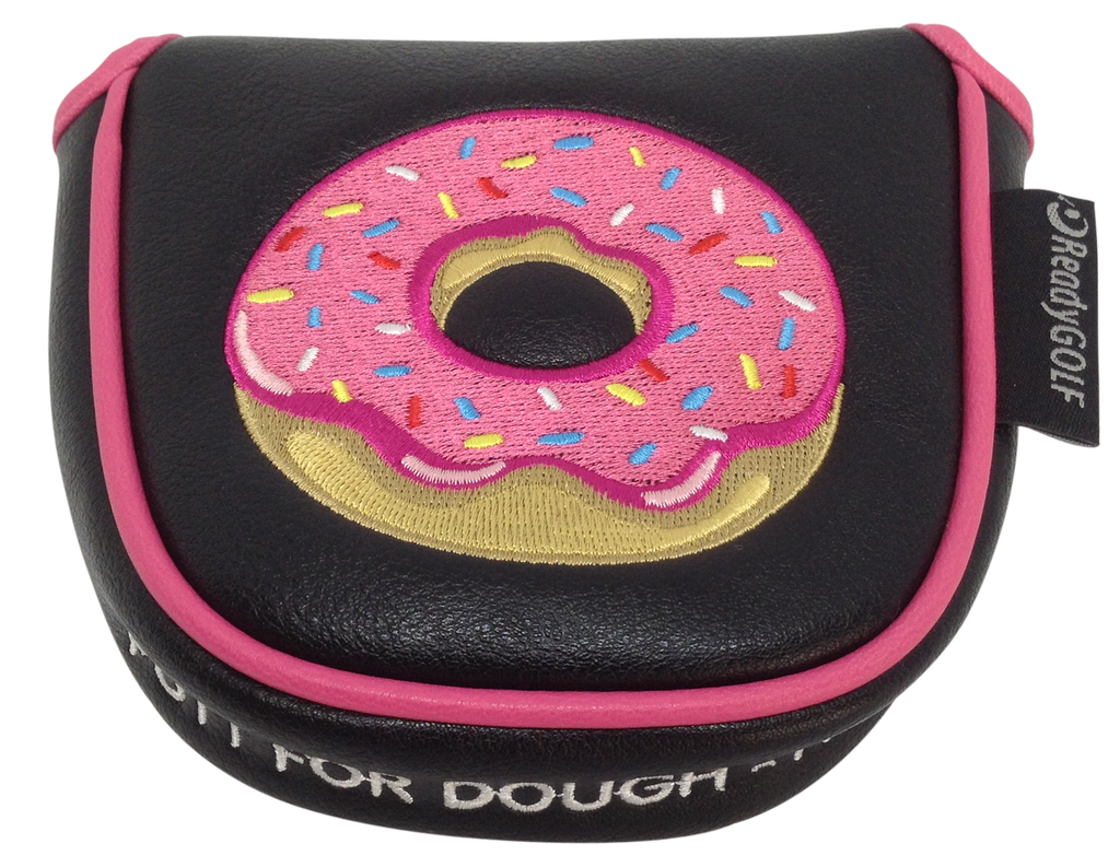 Putt for Dough-Nuts Embroidered Doughnut Putter Cover - Mallet