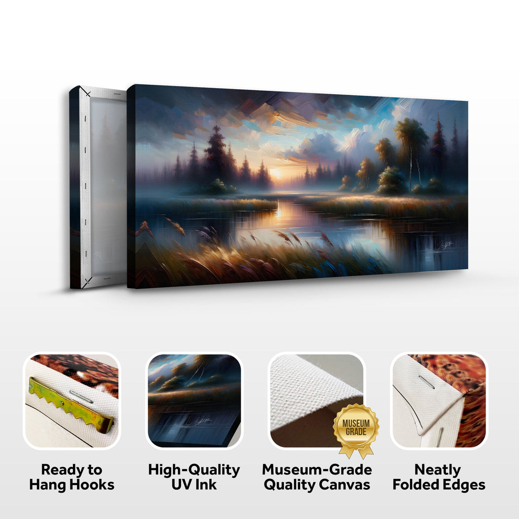Canvas Print: "Dreaming Dusk"