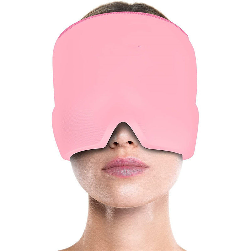 Migraine Relief Hat Ice Pack Headache Relief Gel Eye Mask Cold Therapy Migraine Face Mask Elastic Bag V.I.P Digital Presence
