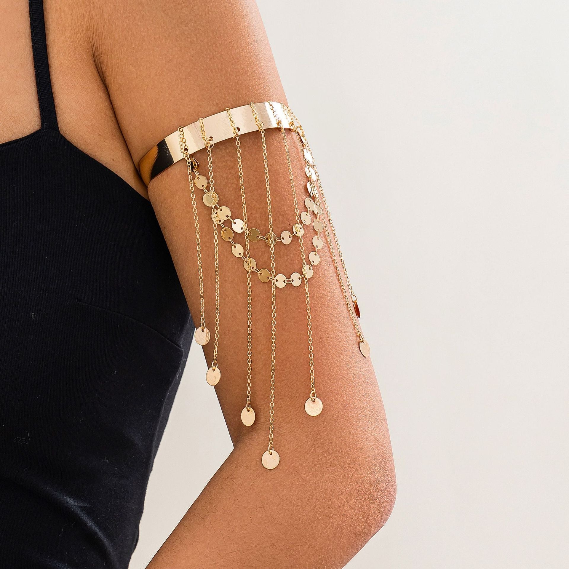 Western style beaded tassel arm chain jewelry Bohemian love arm bracelet for women V.I.P Digital Presence
