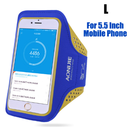 AONIJIE  Running Arm Pack Outdoor Sport Hiking Camping Gym Fitness 5.5 4.7 Inch Touch Screen iPhone 6S Mobile Phone Bag V.I.P Digital Presence