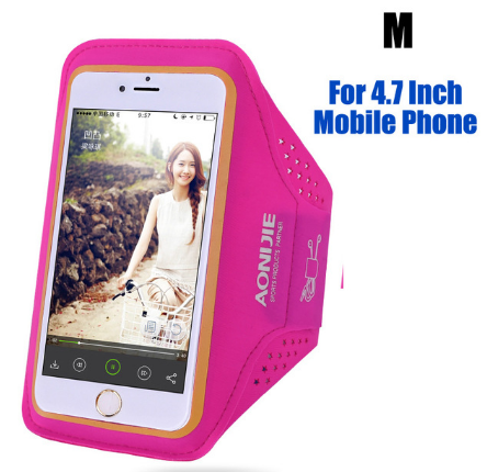 AONIJIE  Running Arm Pack Outdoor Sport Hiking Camping Gym Fitness 5.5 4.7 Inch Touch Screen iPhone 6S Mobile Phone Bag V.I.P Digital Presence