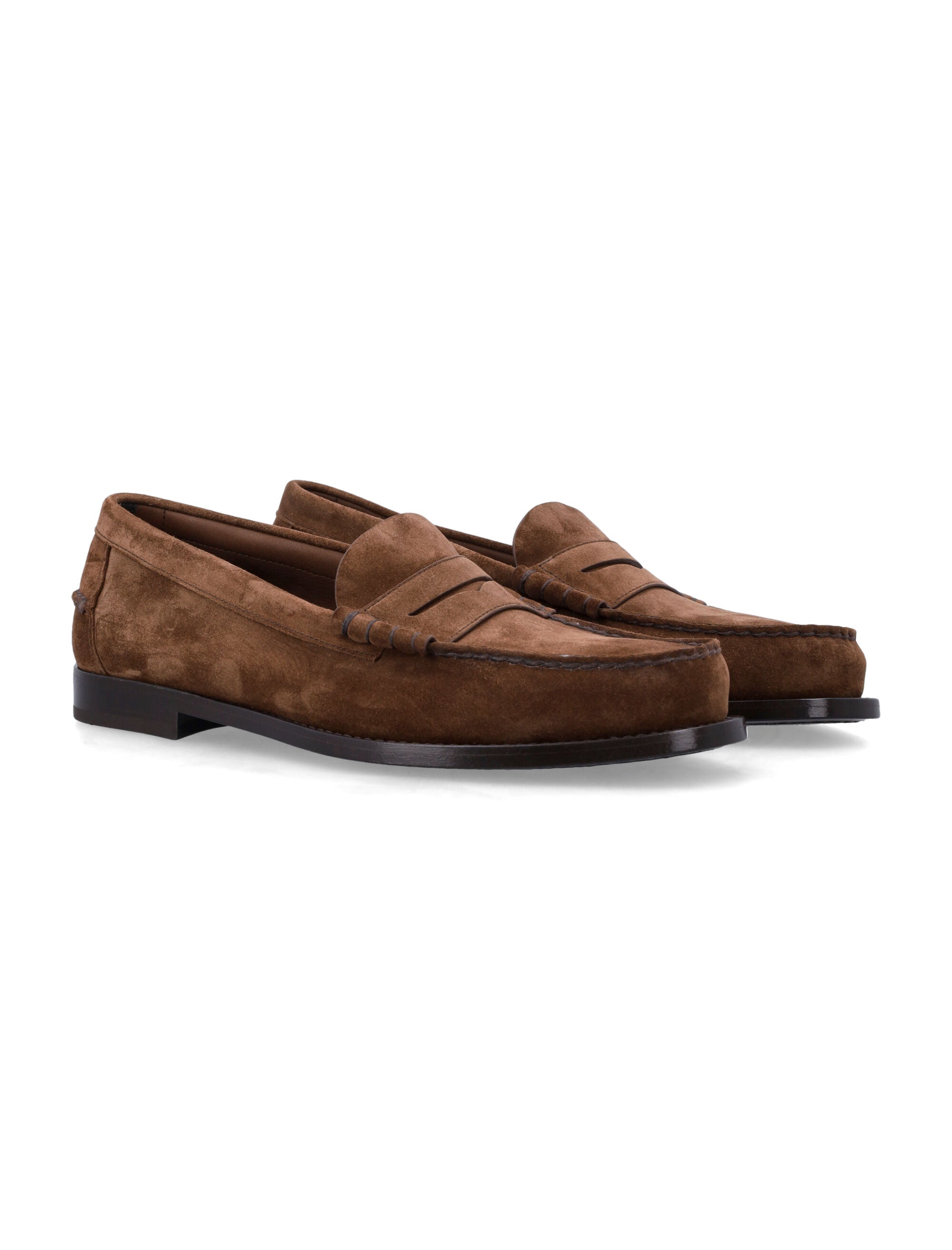 CHURCH'S Rowley Suede Leather Loafers Banlieue91