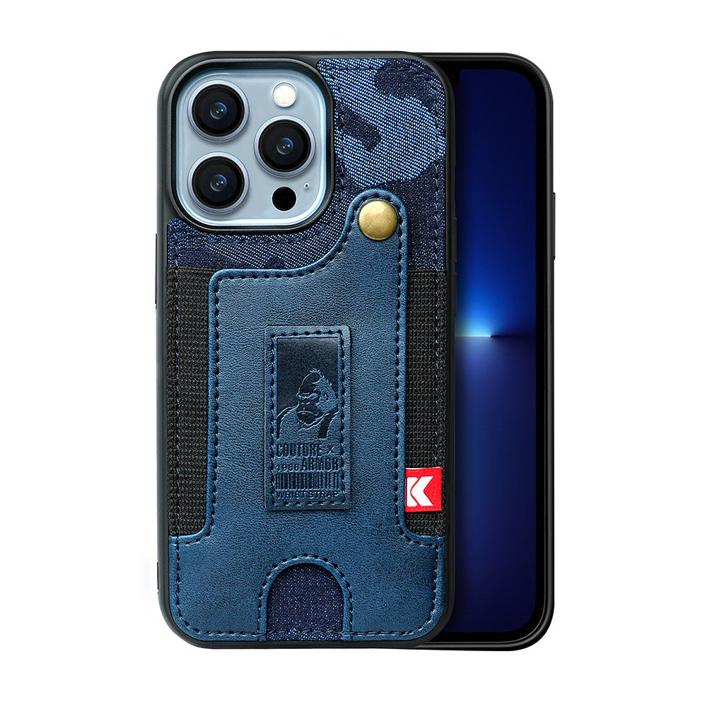 For iPhone 13pro Case Apple 14 Plug-in Wristband Phone Cover iPhone 14 Case V.I.P Digital Presence
