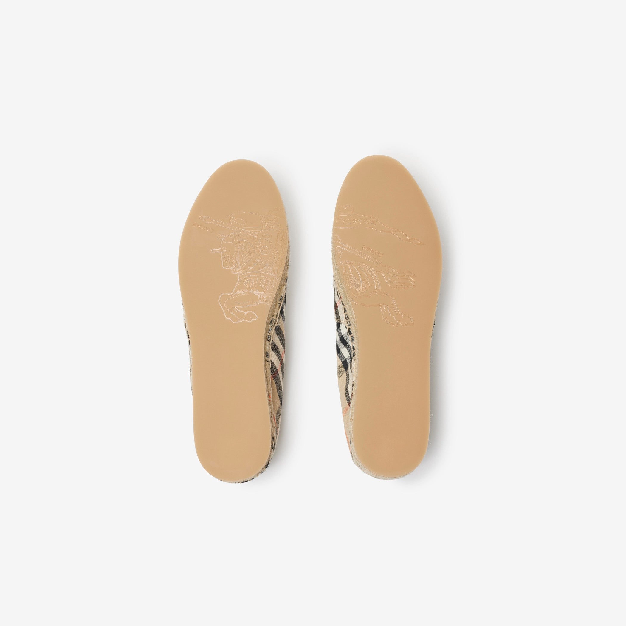 Burberry Check Mews Espadrilles Banlieue91