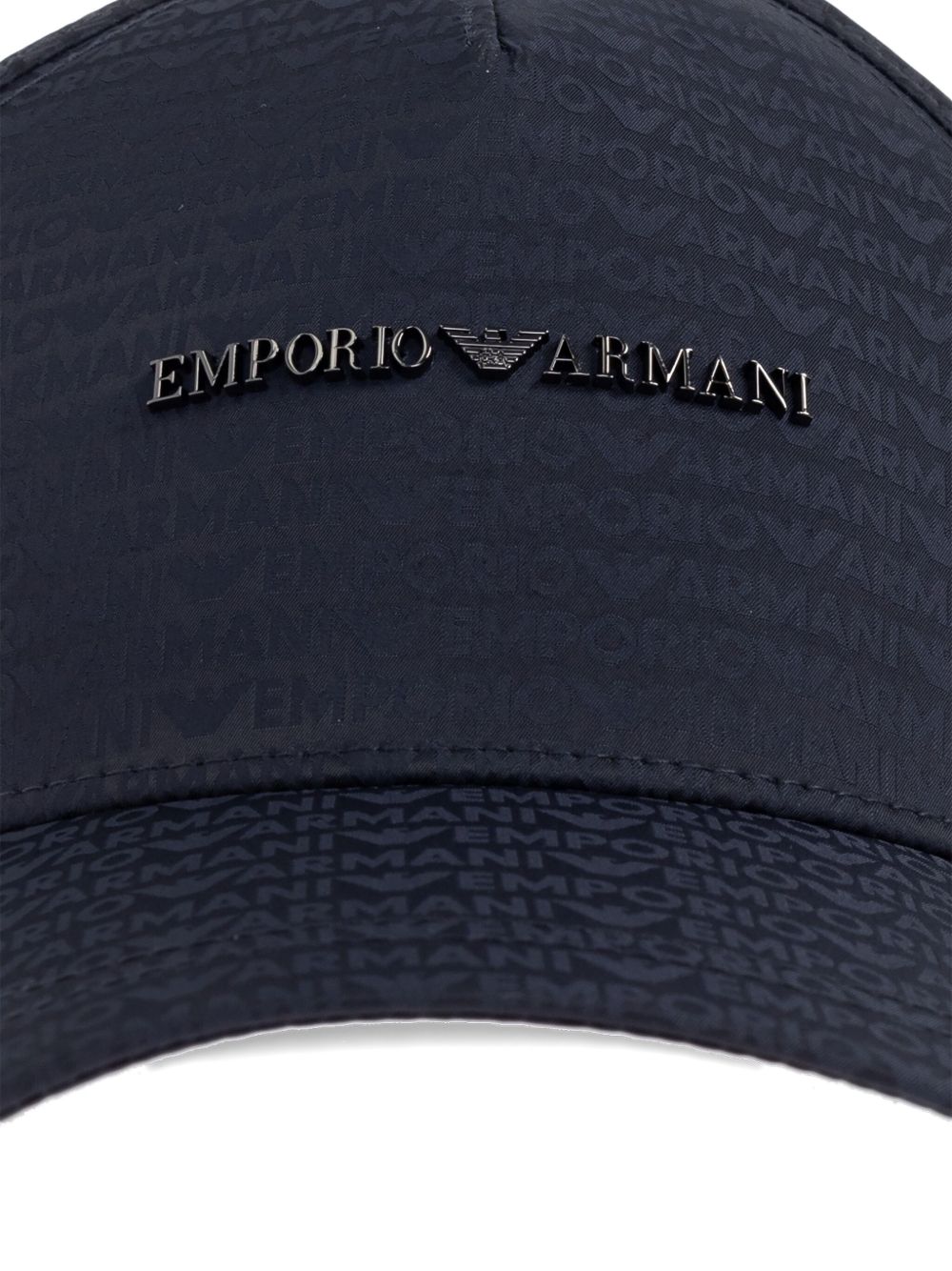 EMPORIO ARMANI Structured Logo Baseball Cap