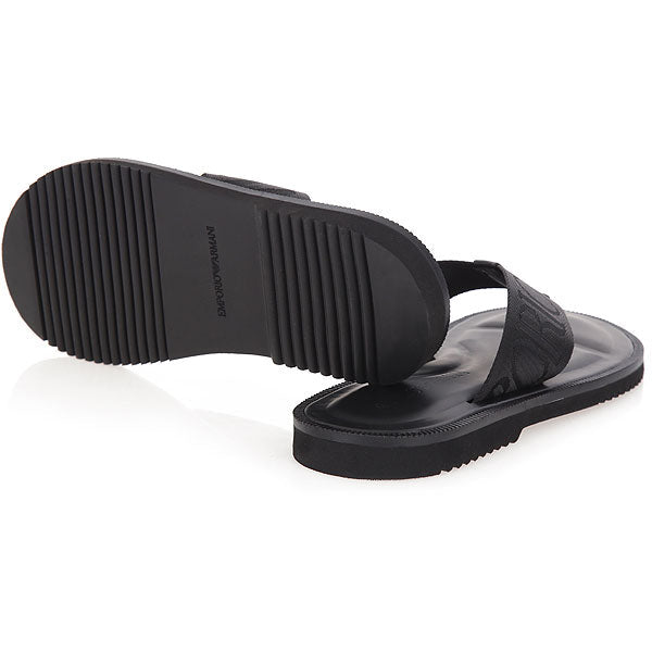 EMPORIO ARMANI Stylish Flip-Flop Sandals for Men Banlieue91