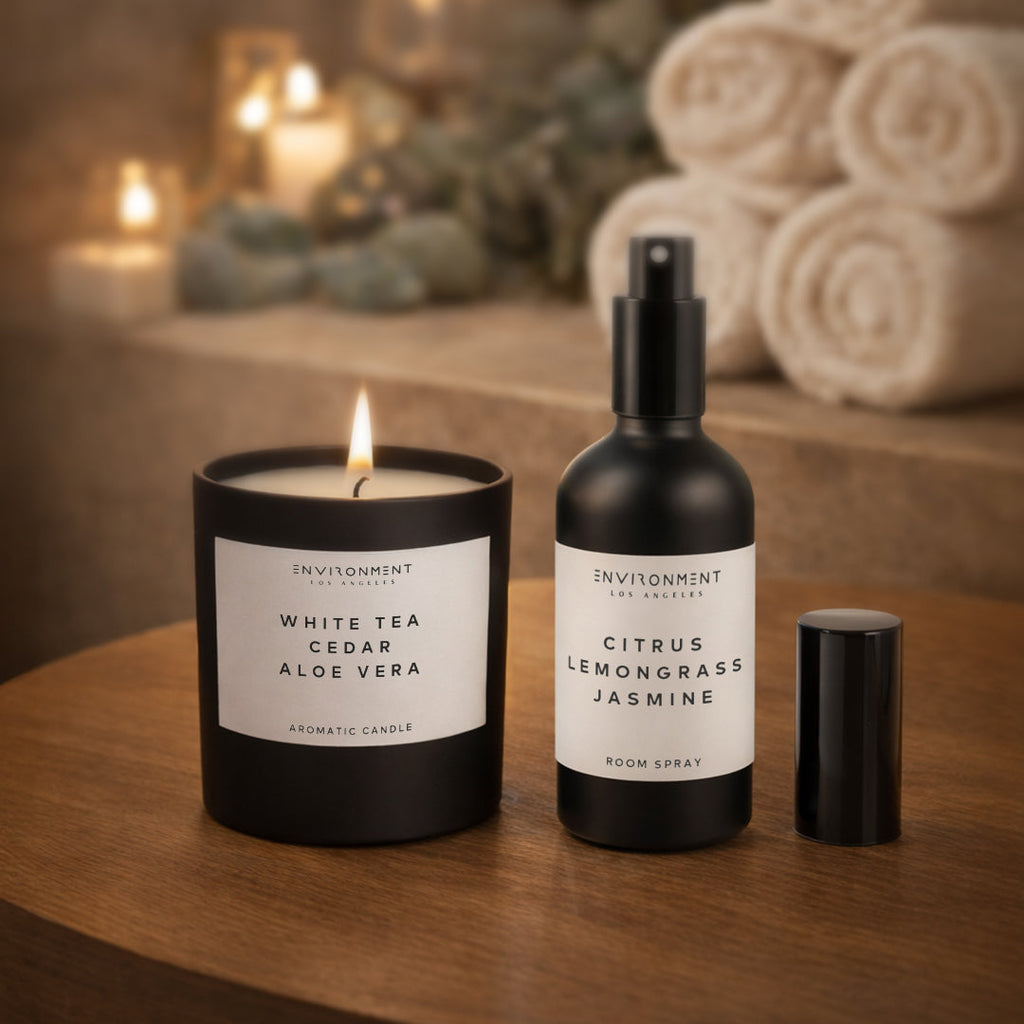 8oz White Tea | Cedar | Aloe Vera Candle with Lid and Box (Inspired by Westin Hotel®)