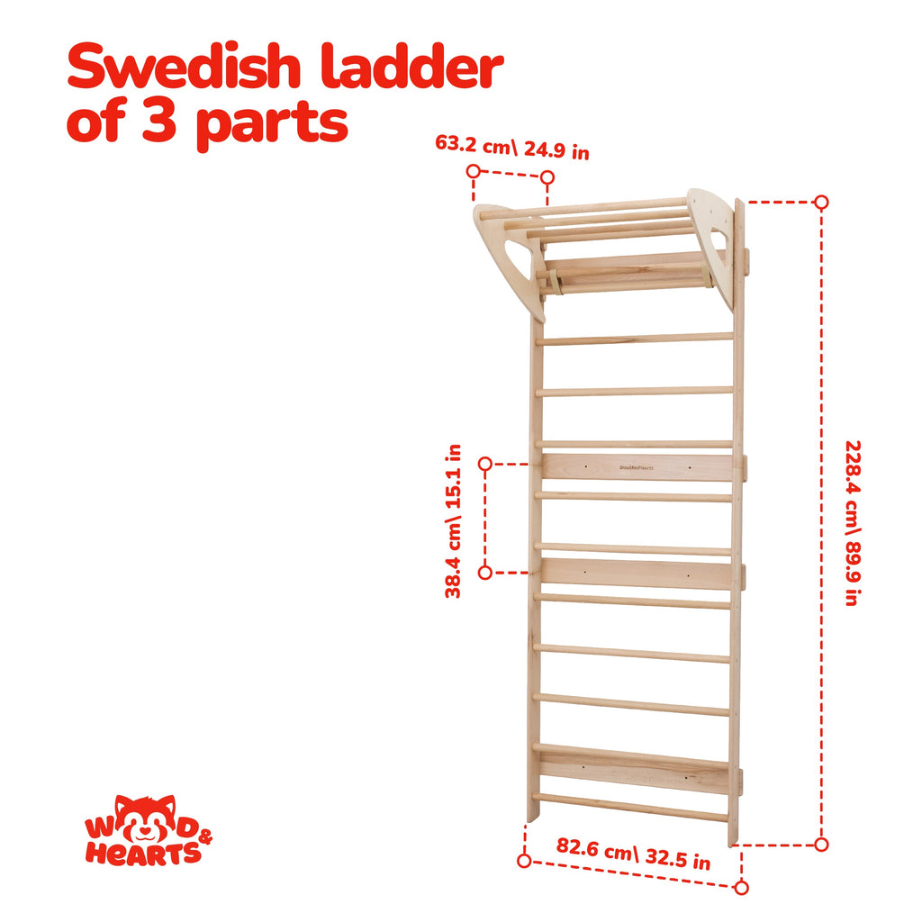 Swedish Ladder Gym woodandhearts