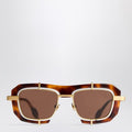 JW ANDERSON Geometric Havana Mini Sunglasses