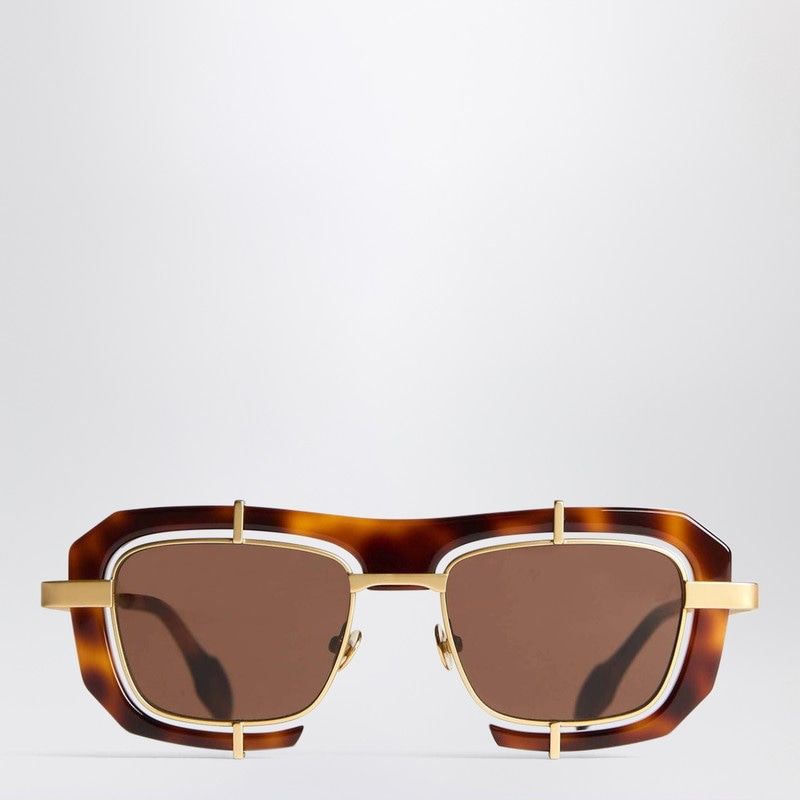 JW ANDERSON Geometric Havana Mini Sunglasses