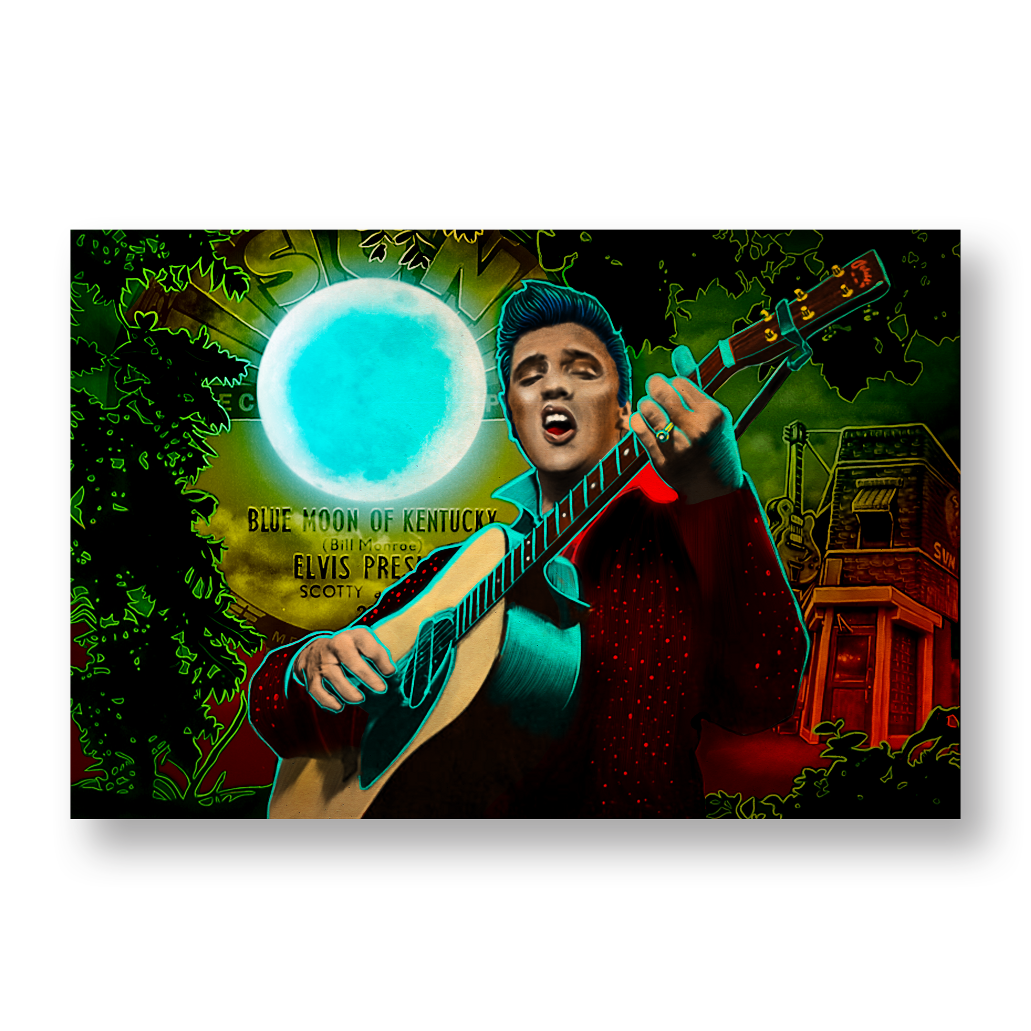 Elvis: The Official Graphic Novel - Deluxe Bundle Edition Z2 Comics