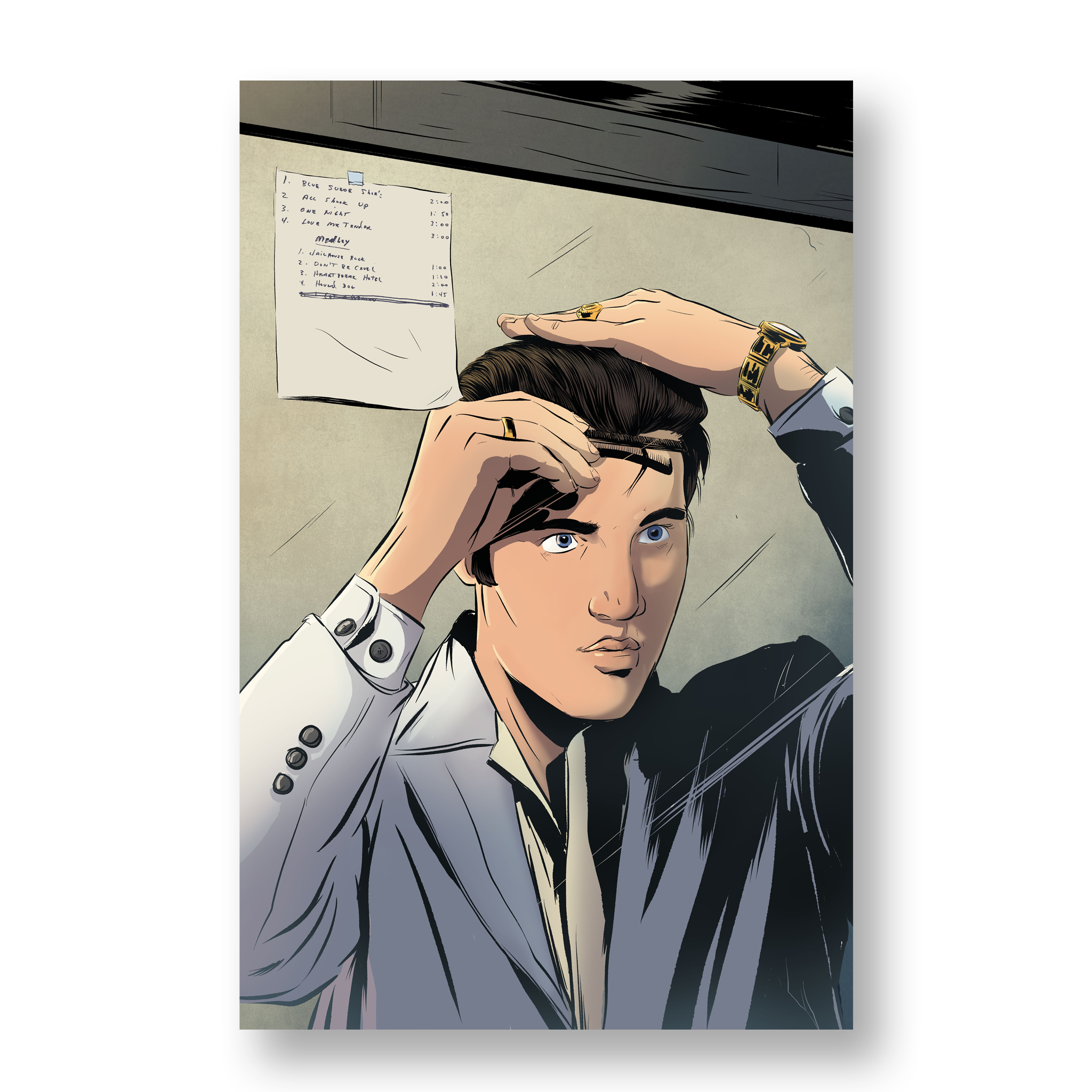 Elvis: The Official Graphic Novel - Deluxe Bundle Edition Z2 Comics