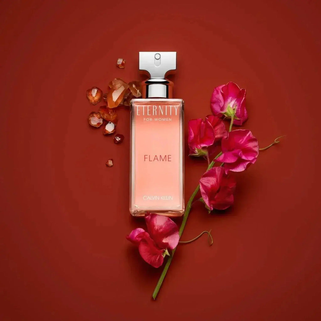 Eternity Flame By Calvin Klein For Women 3.4oz EDP Spray perfumesandrea