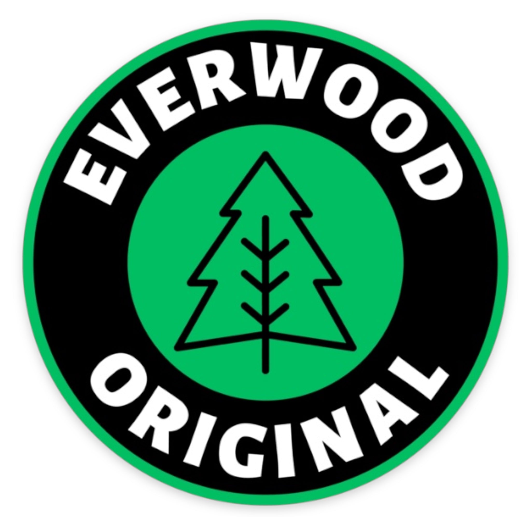Tree Logo Circle Sticker