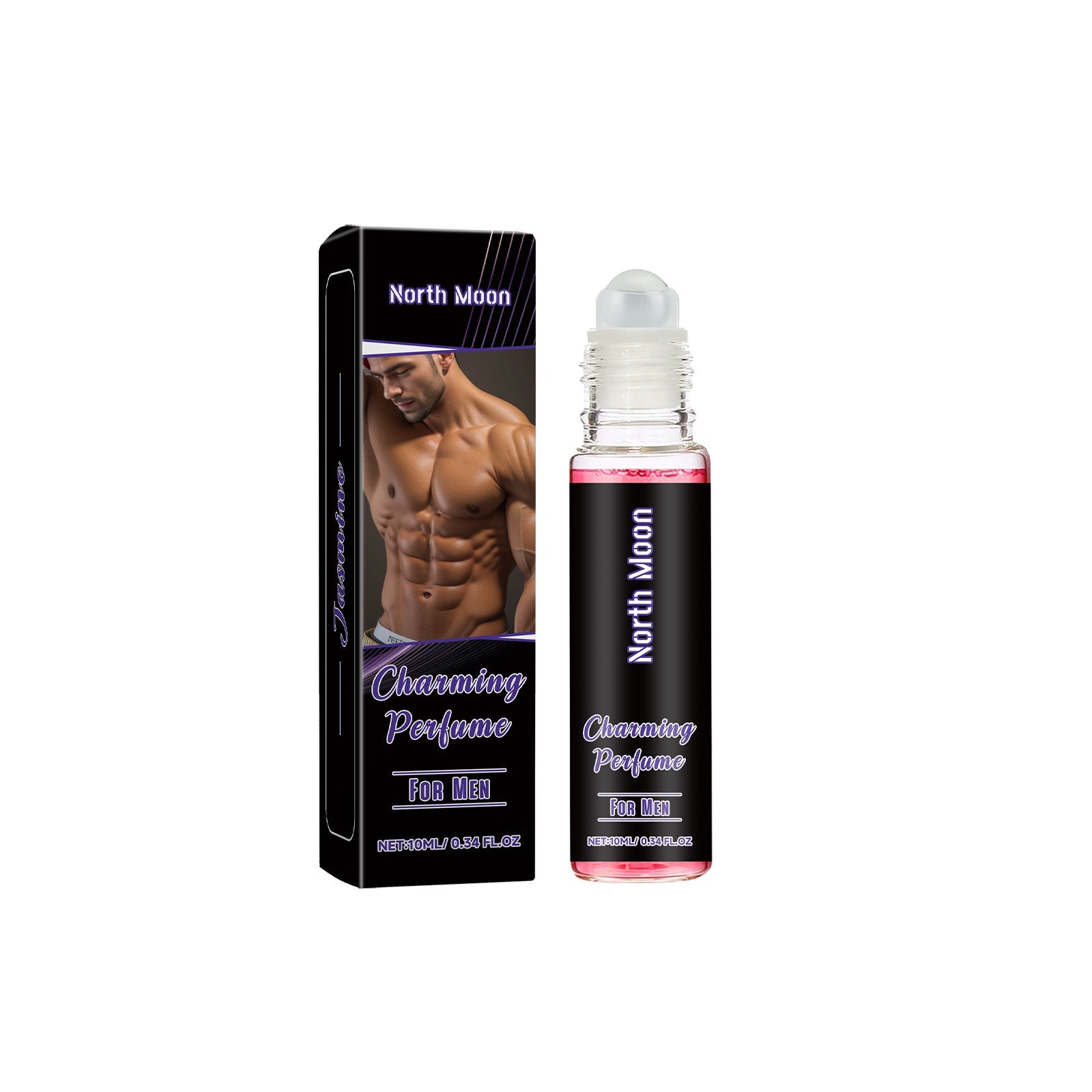 Pheromone Ball Perfume, Portable Fragrance For Men Fresh Charm Minority Jasmine Perfume