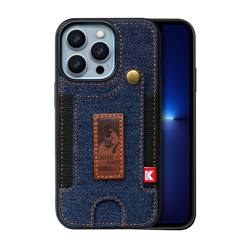 For iPhone 13pro Case Apple 14 Plug-in Wristband Phone Cover iPhone 14 Case V.I.P Digital Presence