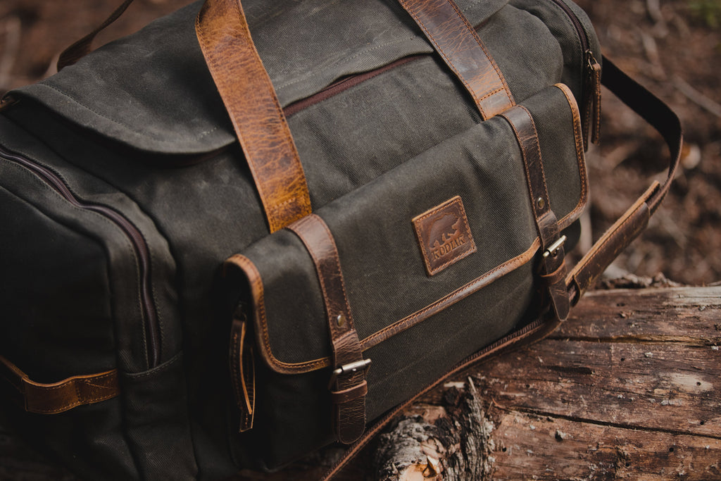 55L Wasatch Duffel Kodiak Leather