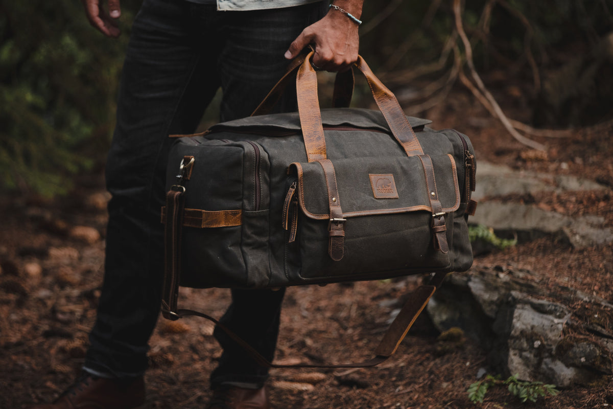 55L Wasatch Duffel Kodiak Leather