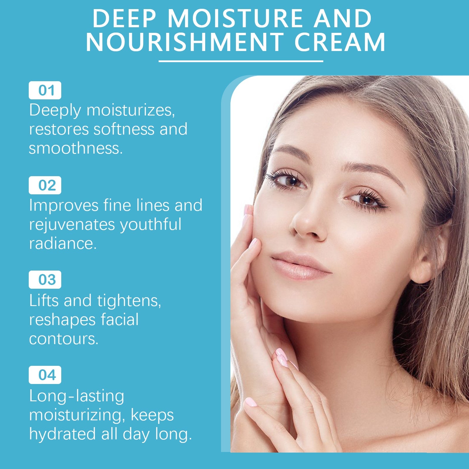Collagen Moisturizing Cream Moisturizes And Hydrates Rough Skin To Improve Gentle Facial Daily Care