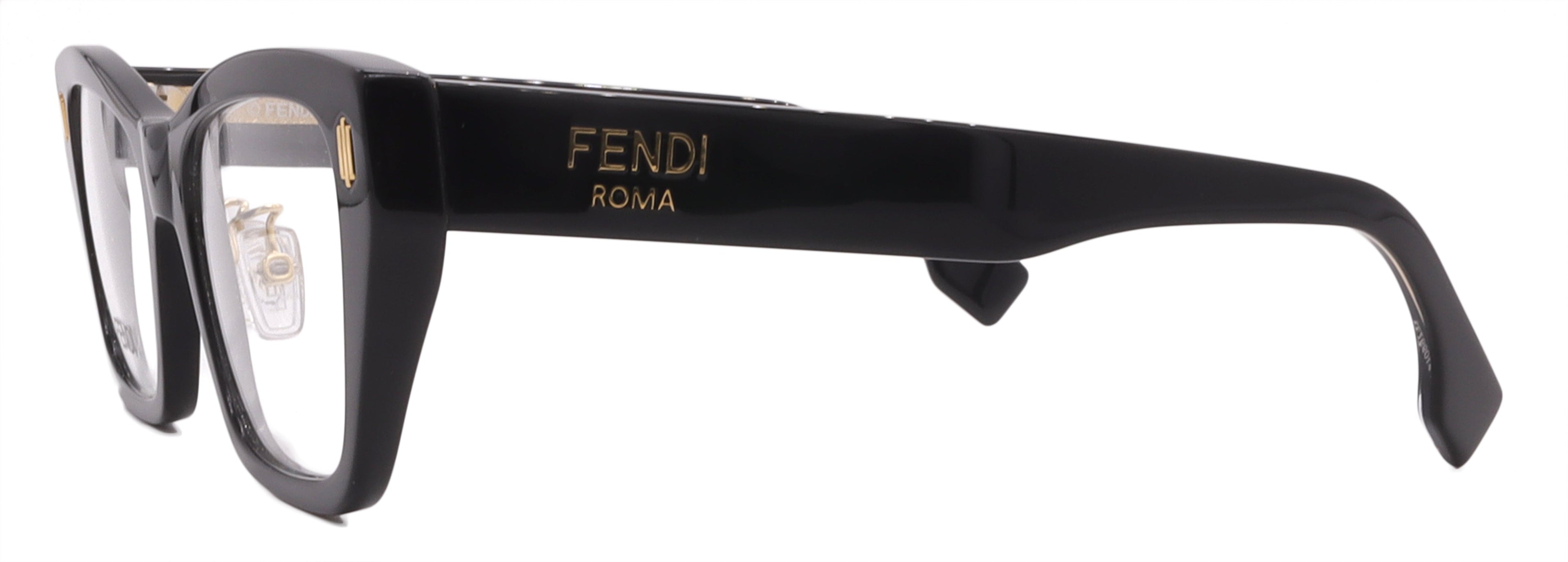 FENDI OPTICAL FE50118F-001-52-20-145 Non-Polarized FrameVault